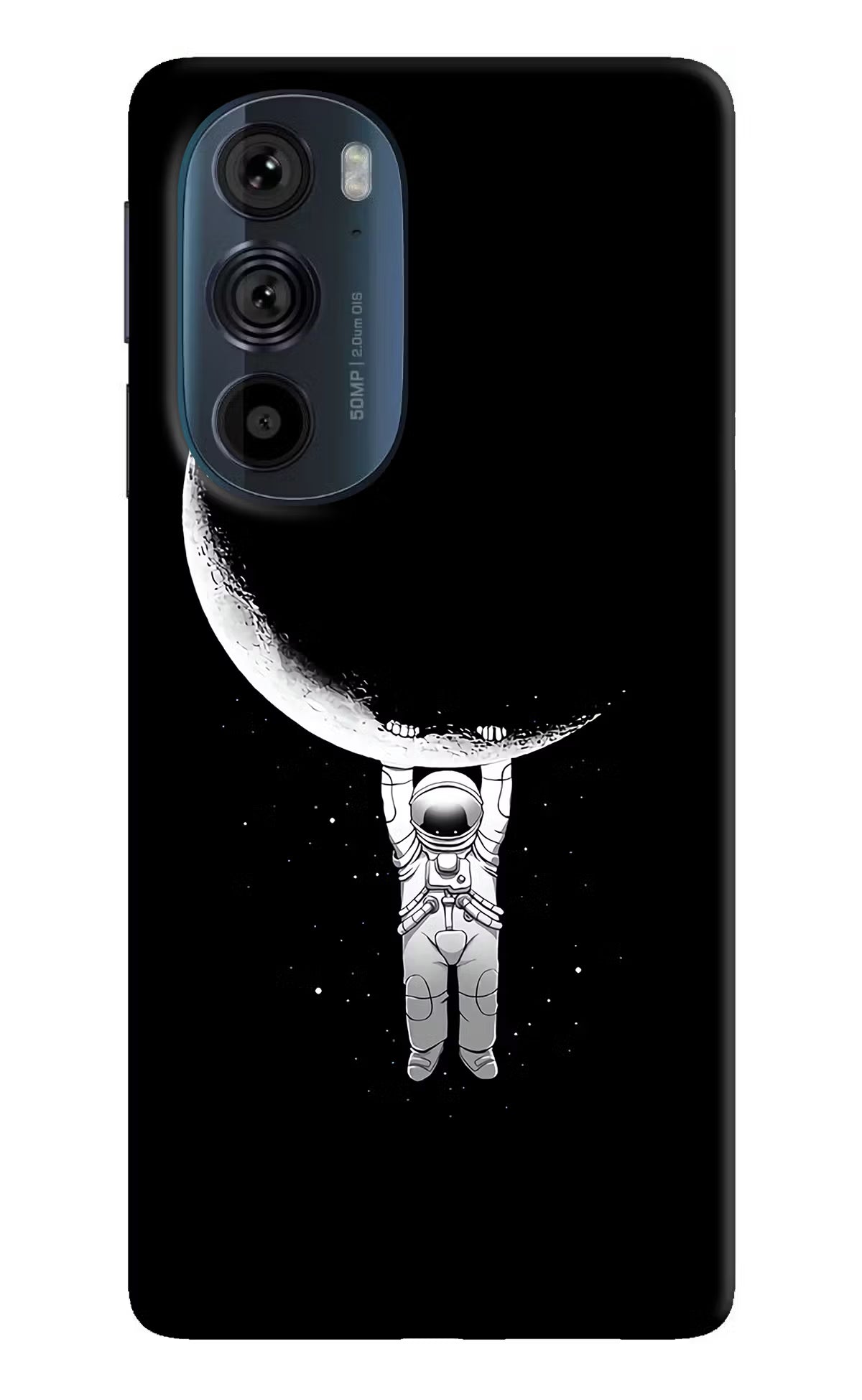 Moon Space Moto Edge 30 Pro Hard Case Back Cover by Casekaro
