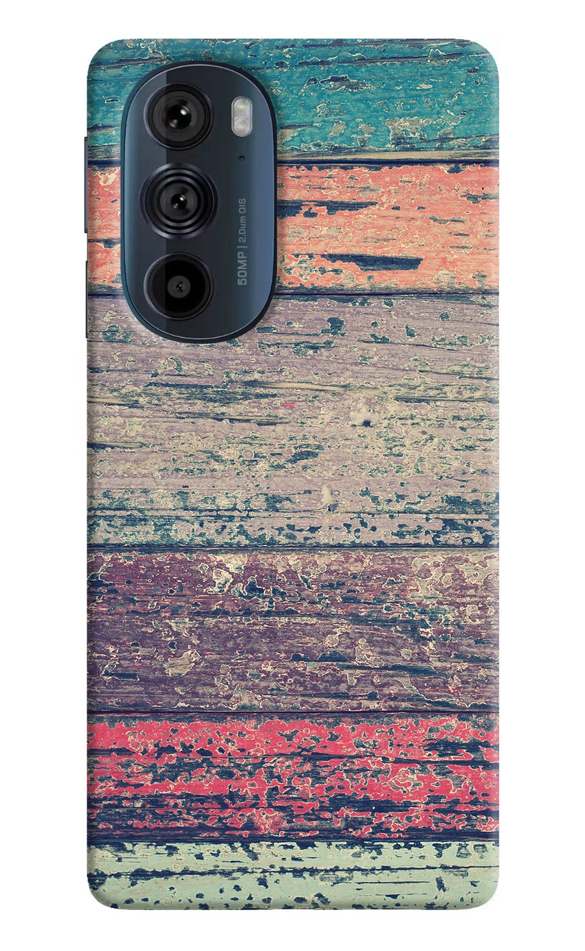 Colourful Wall Moto Edge 30 Pro Hard Case Back Cover by Casekaro