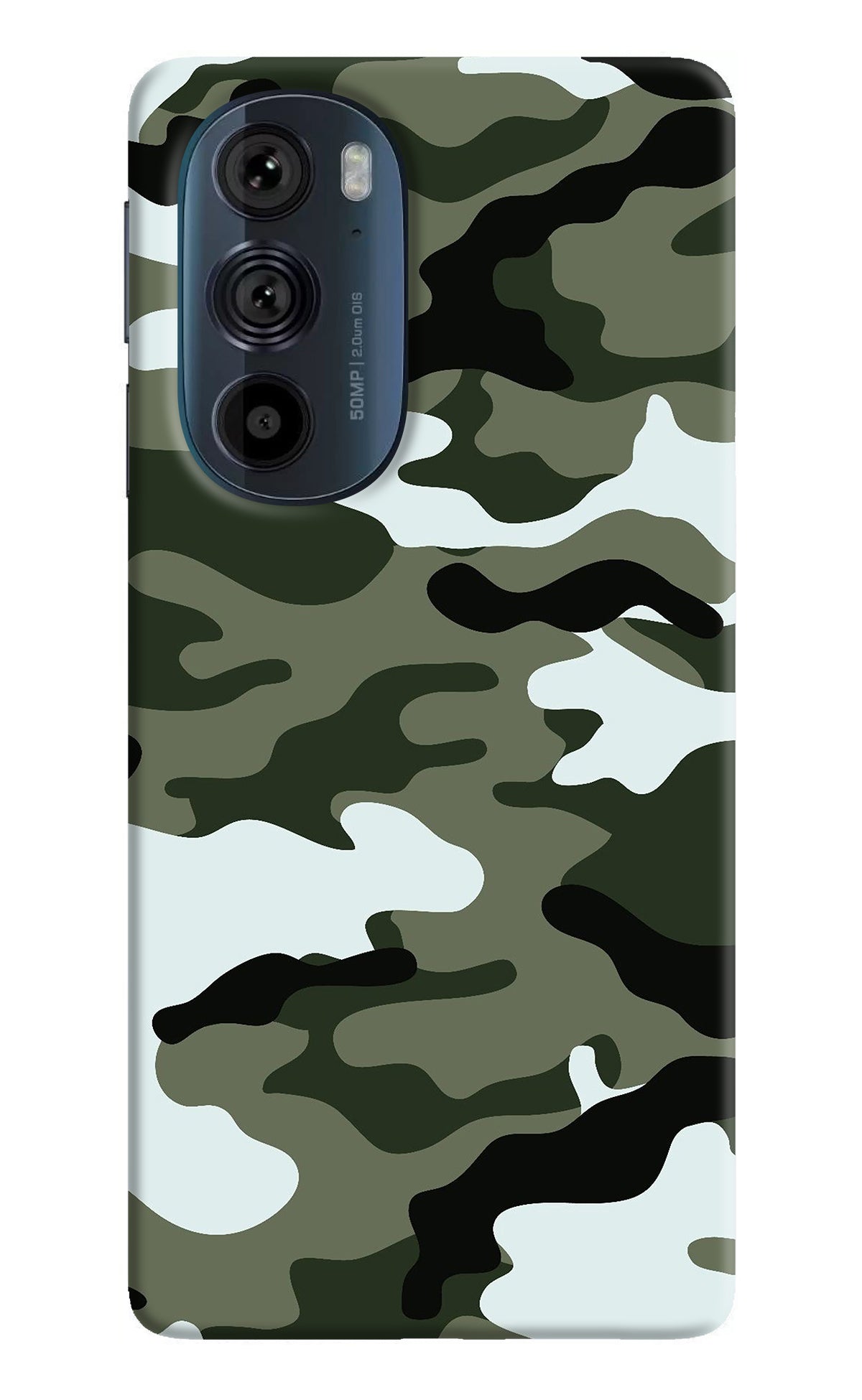 Camouflage Moto Edge 30 Pro Back Cover