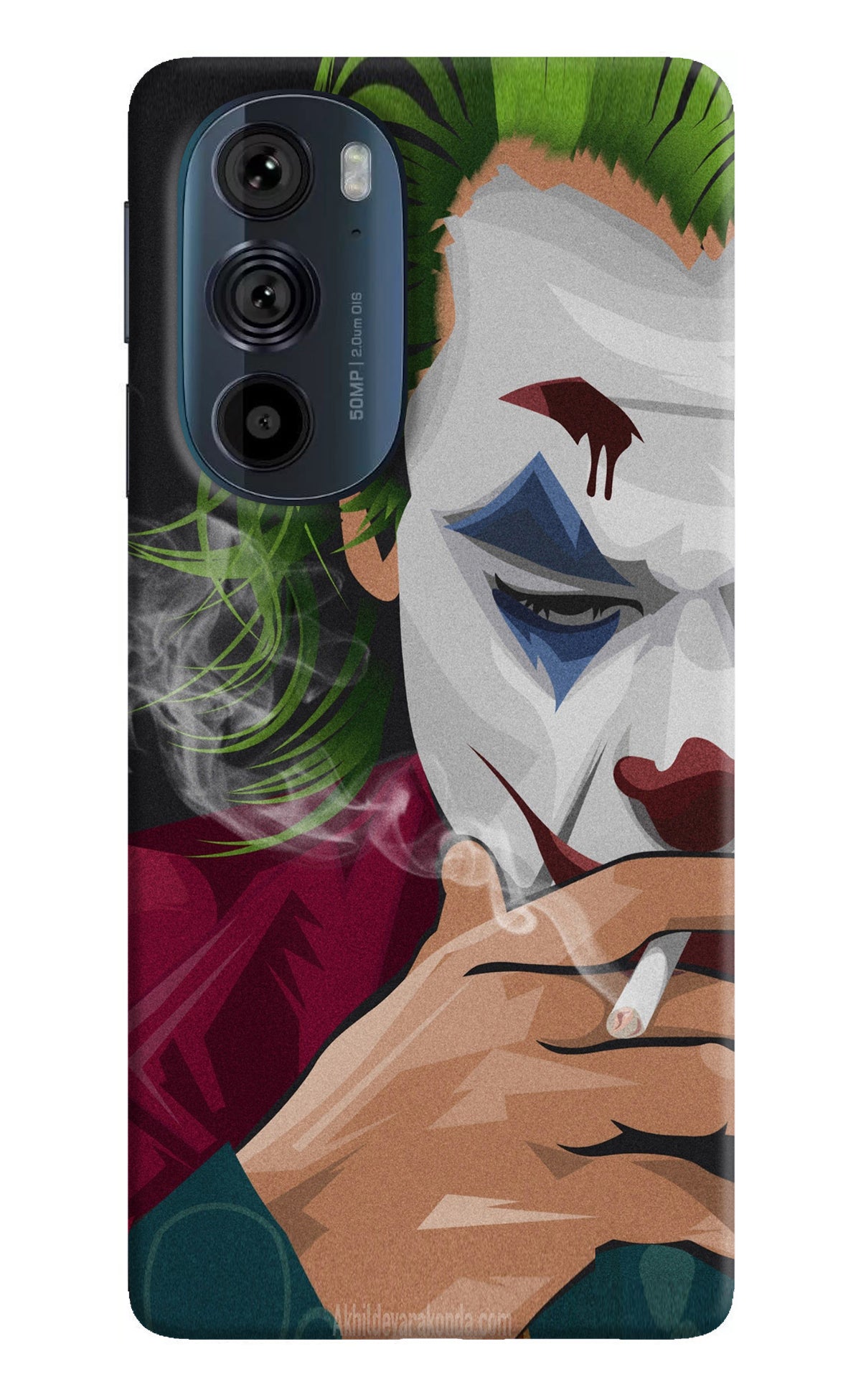 Joker Smoking Moto Edge 30 Pro Back Cover