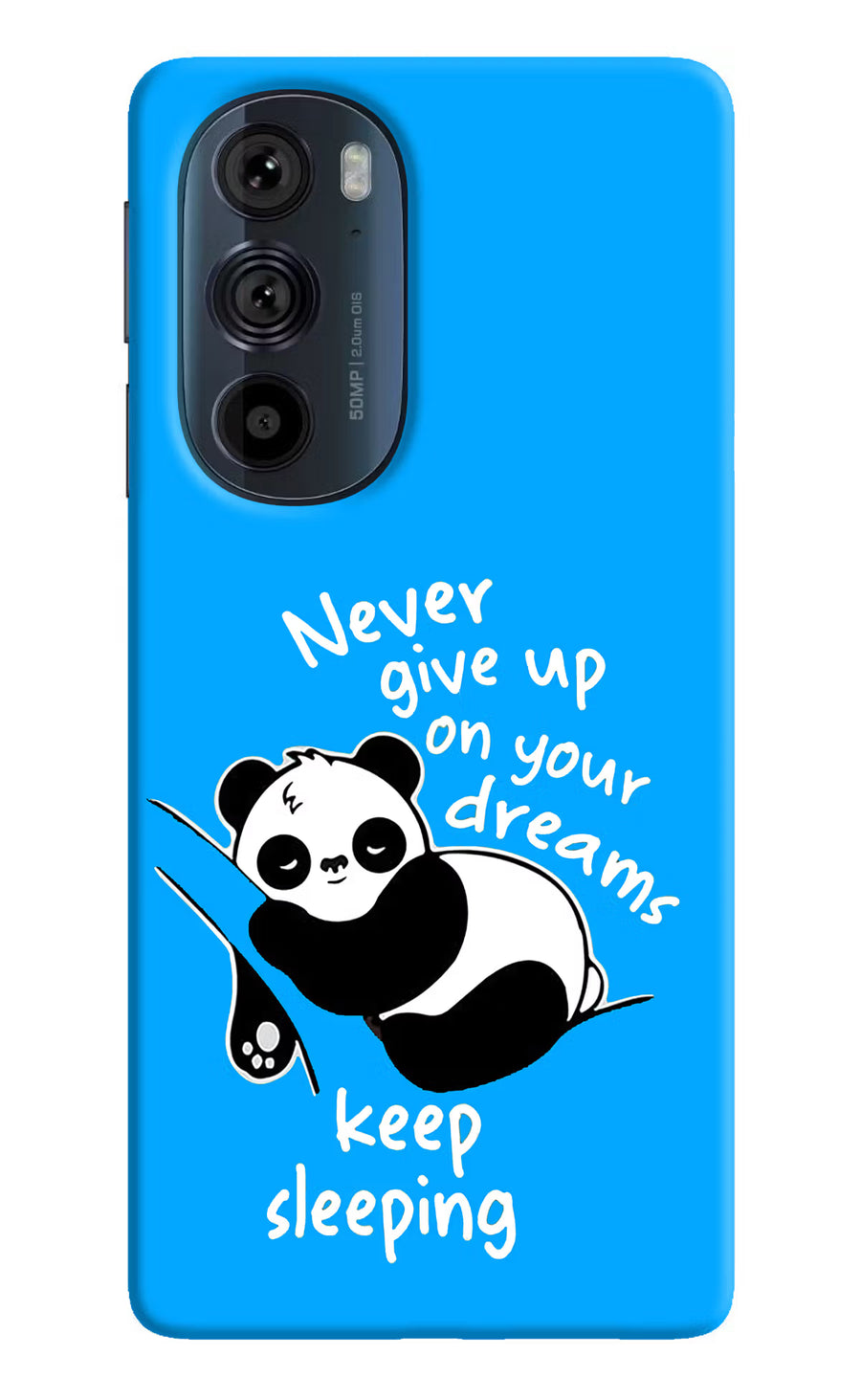 Keep Sleeping Moto Edge 30 Pro Back Cover, Hard case