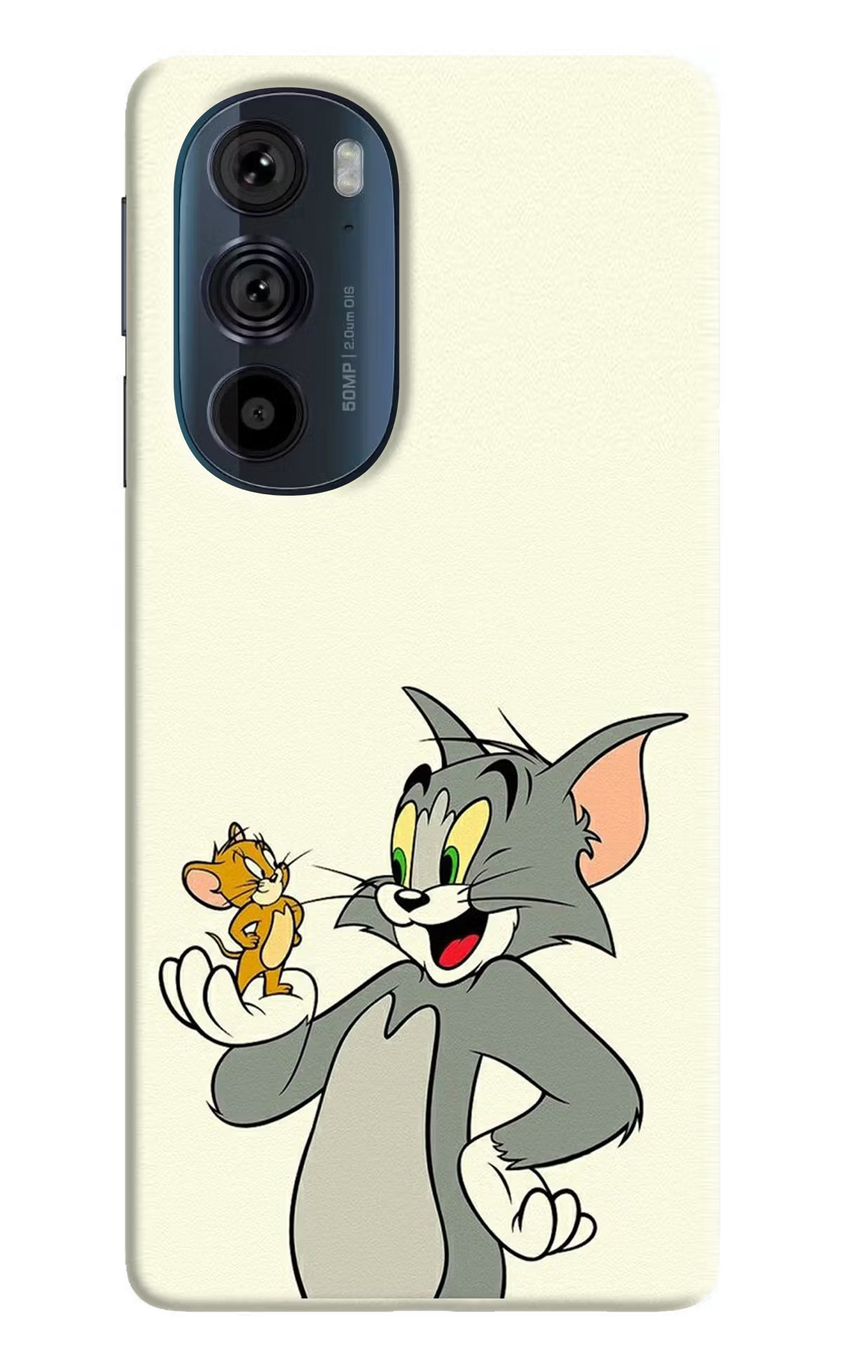 Tom & Jerry Moto Edge 30 Pro Hard Case Back Cover by Casekaro
