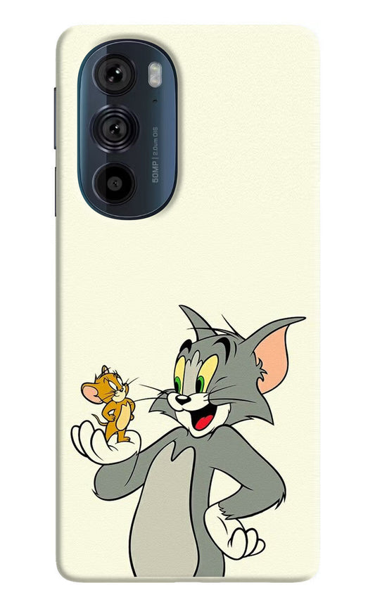 Tom & Jerry Moto Edge 30 Pro Hard Case Back Cover by Casekaro