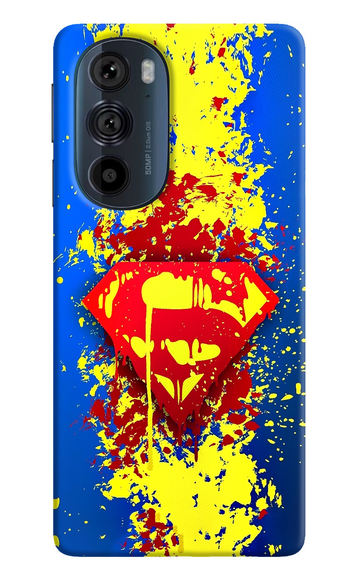 Superman logo Moto Edge 30 Pro Back Cover