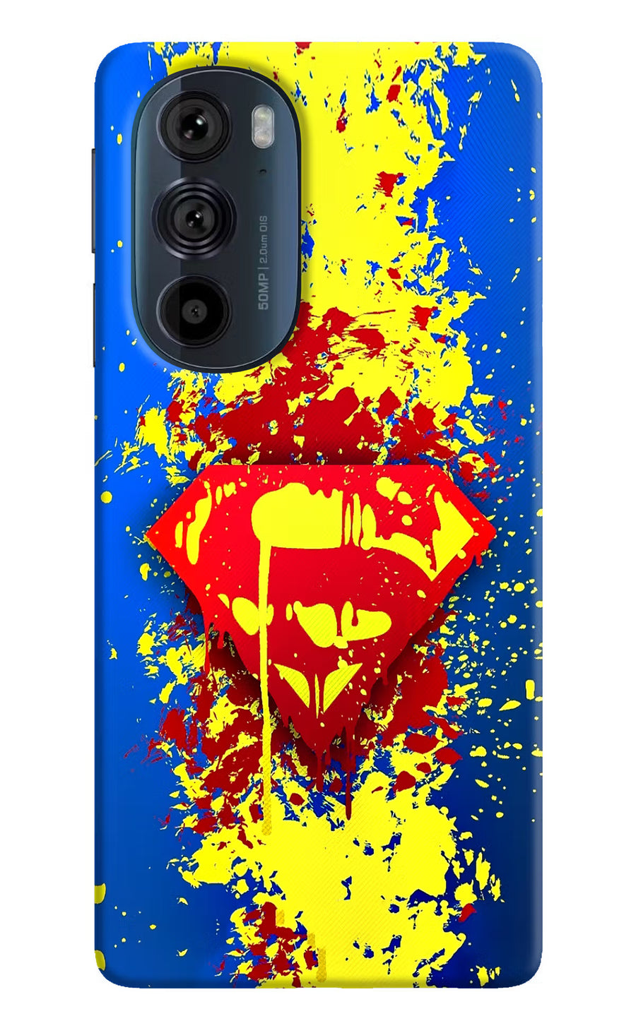 Superman logo Moto Edge 30 Pro Back Cover, Hard case