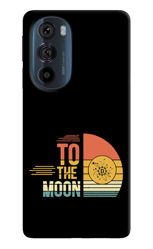 To the Moon Moto Edge 30 Pro Hard Case Back Cover by Casekaro