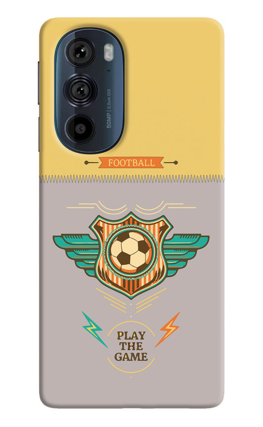 Football Moto Edge 30 Pro Back Cover