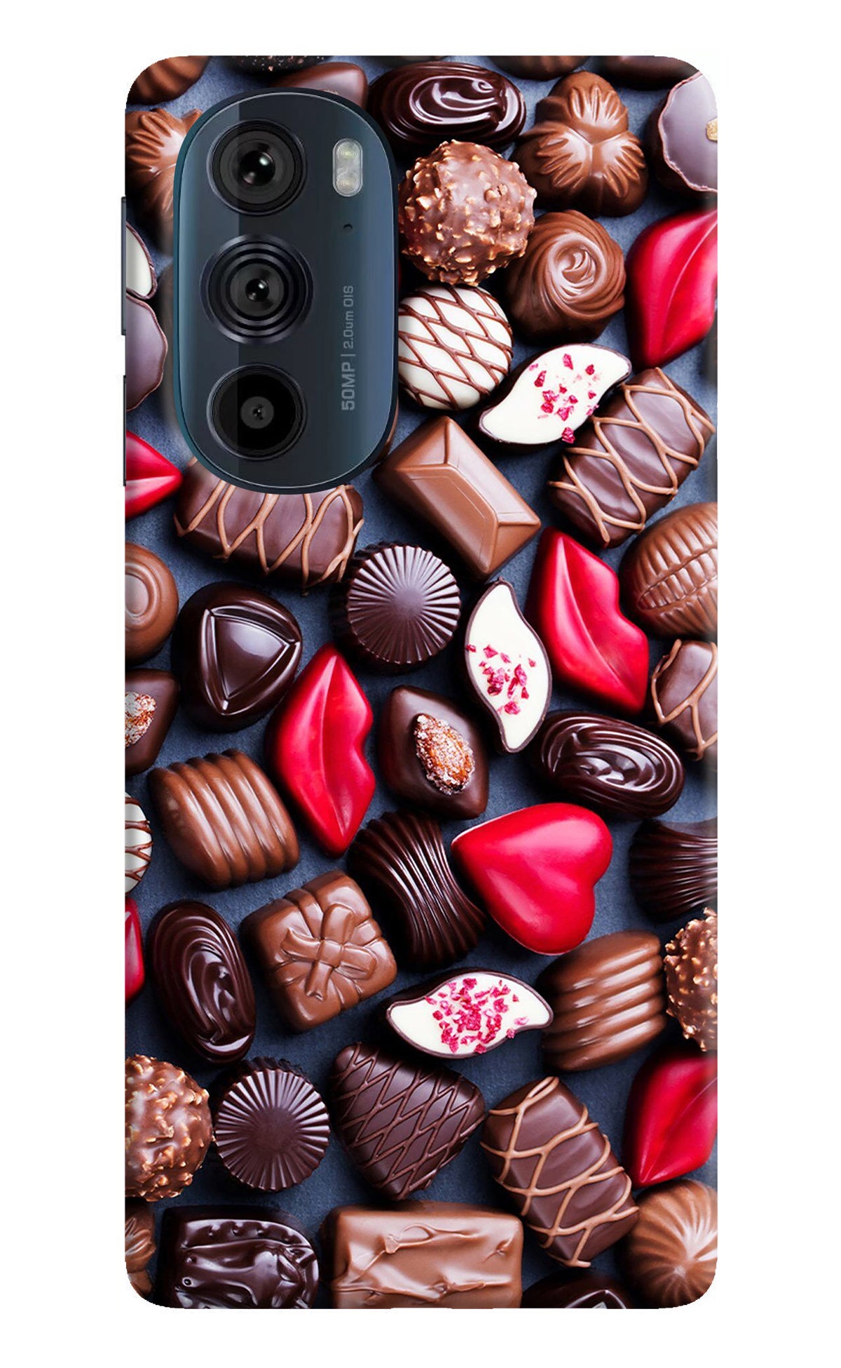 Chocolates Moto Edge 30 Pro Back Cover