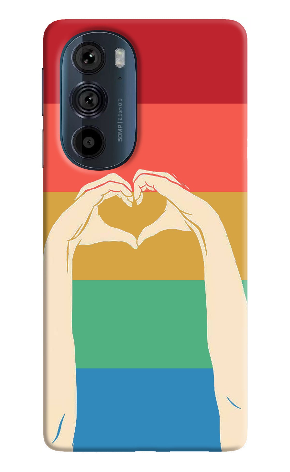 Vintage Love Moto Edge 30 Pro Back Cover