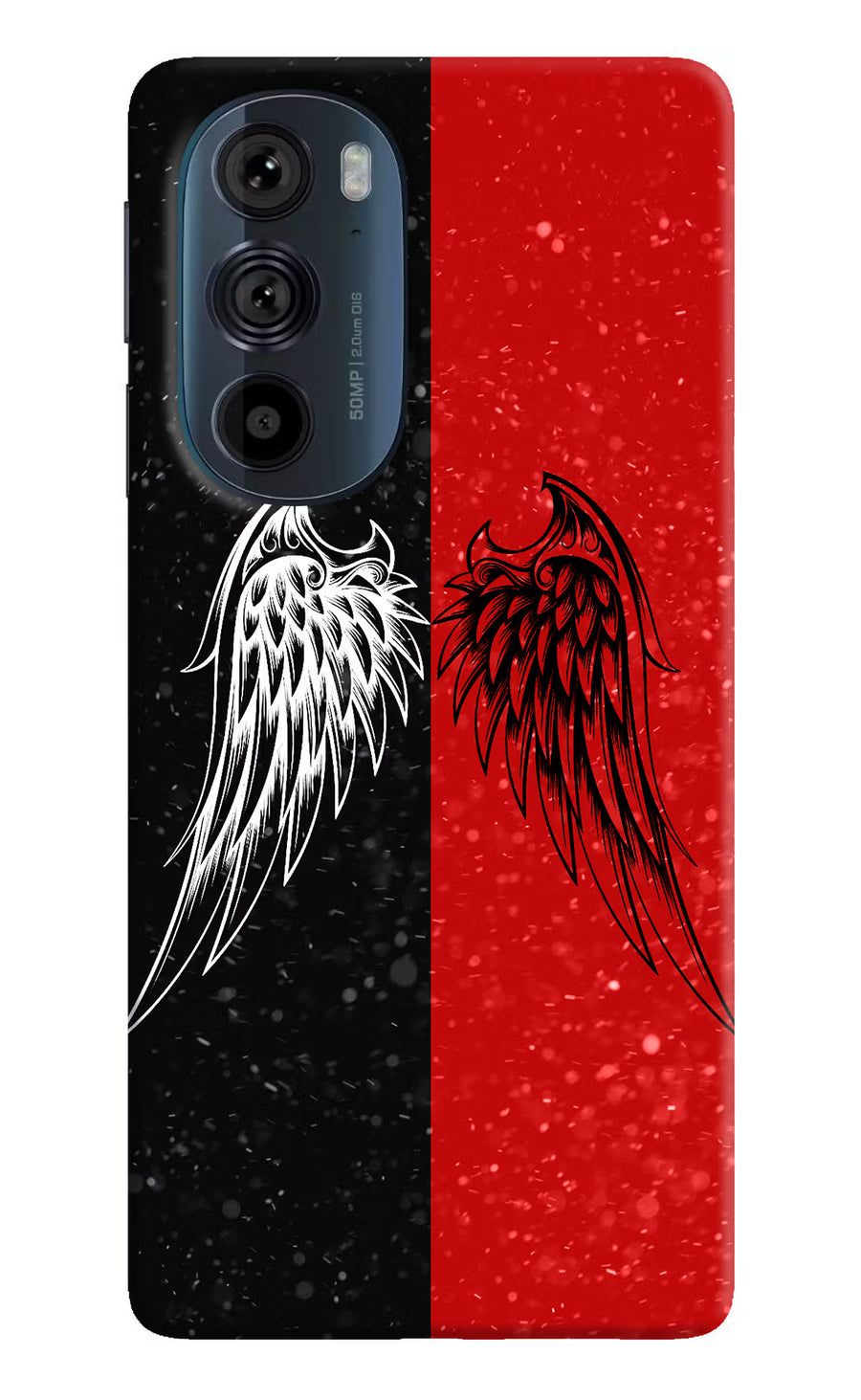 Wings Moto Edge 30 Pro Back Cover, Hard case