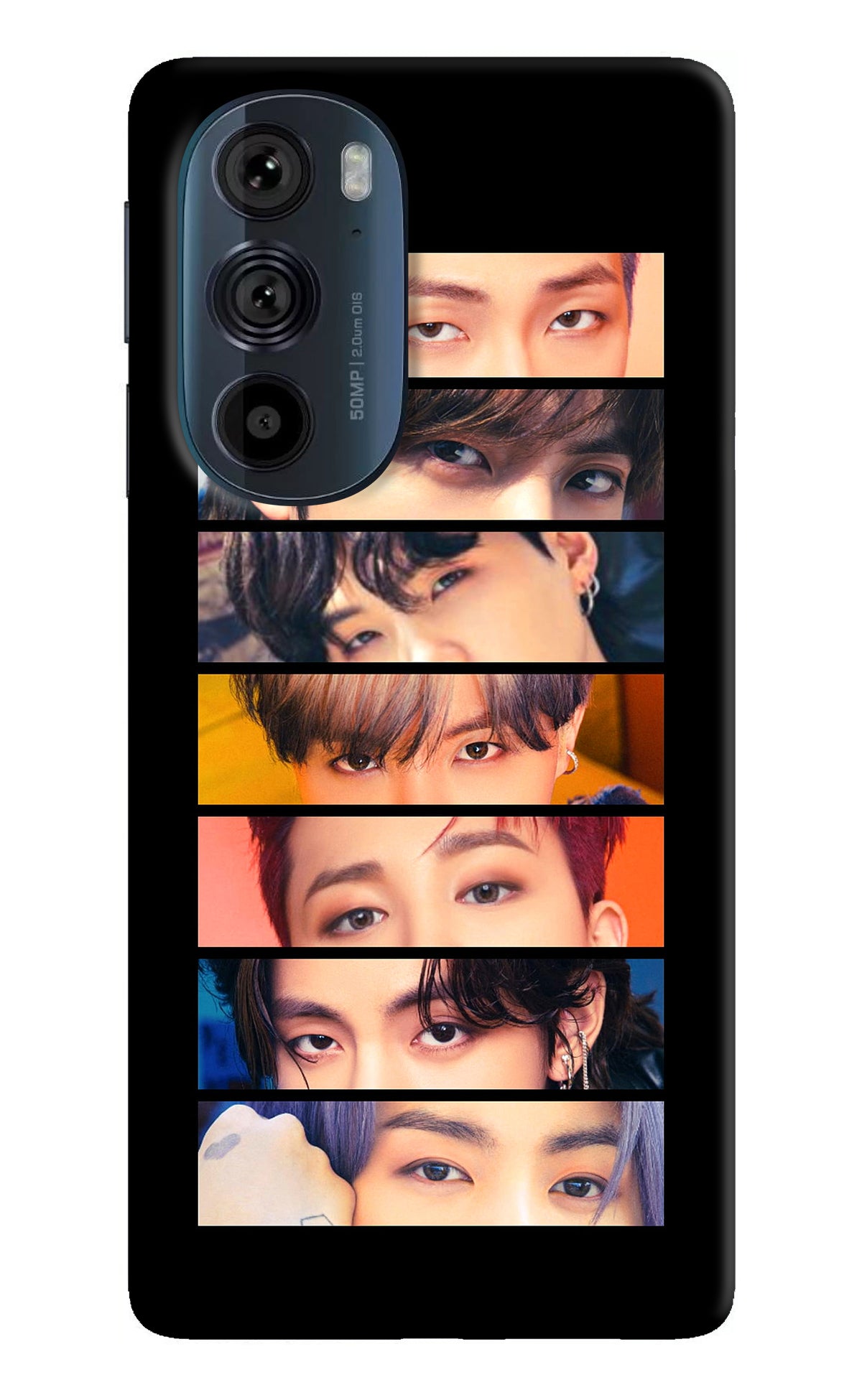 BTS Eyes Moto Edge 30 Pro Back Cover