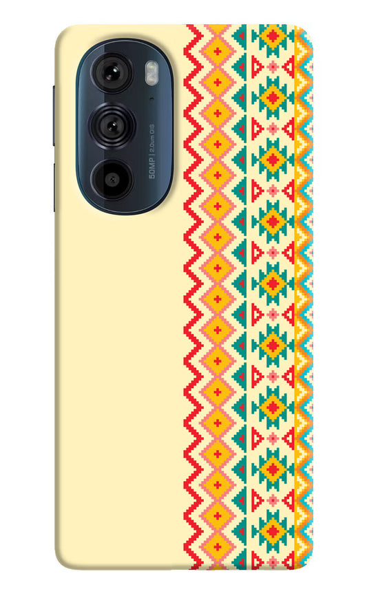 Ethnic Seamless Moto Edge 30 Pro Hard Case Back Cover by Casekaro