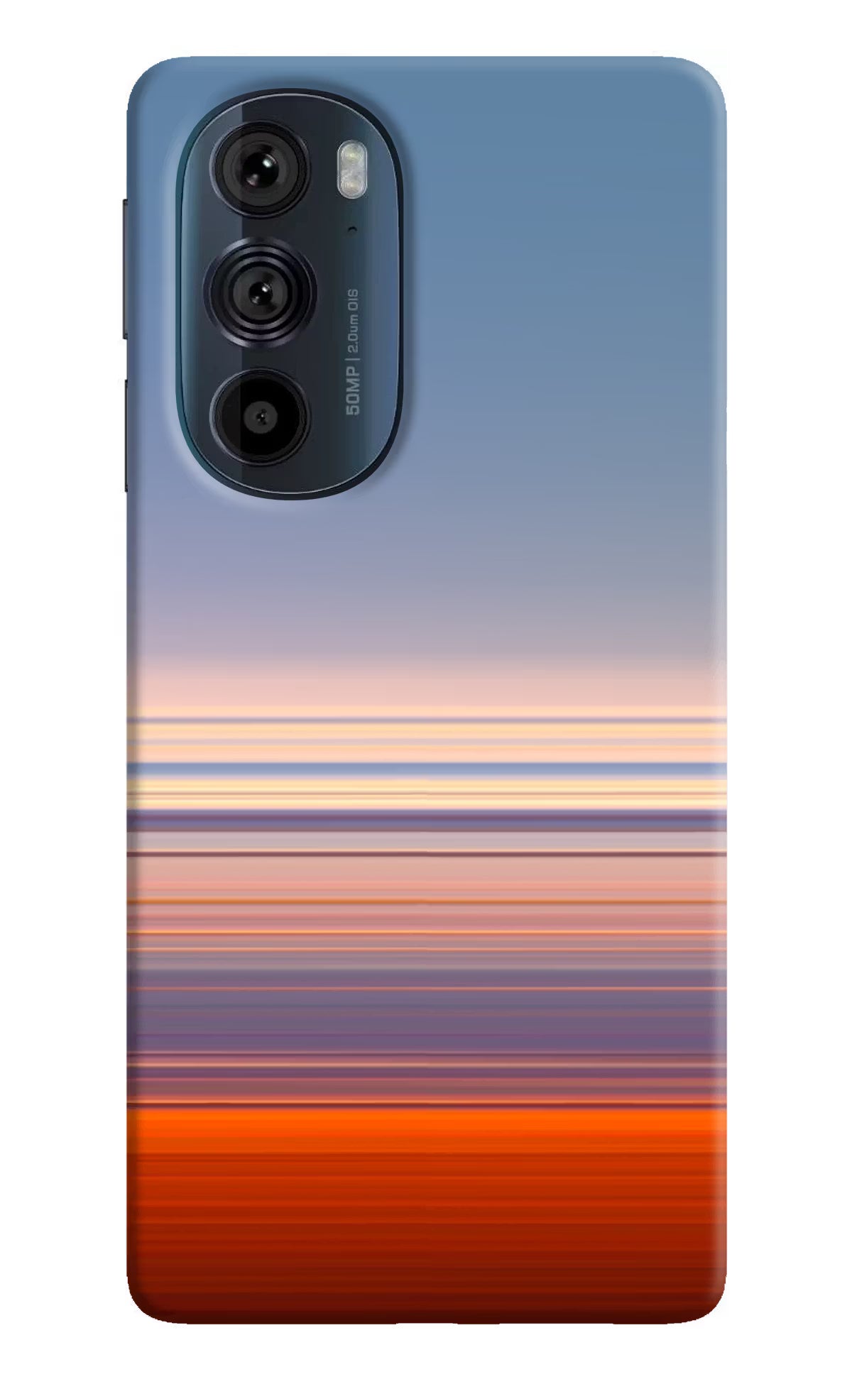 Morning Colors Moto Edge 30 Pro Hard Case Back Cover by Casekaro