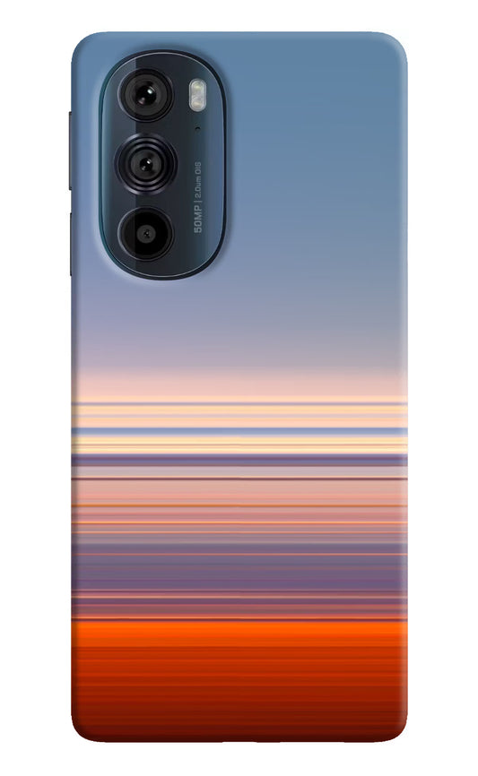 Morning Colors Moto Edge 30 Pro Hard Case Back Cover by Casekaro