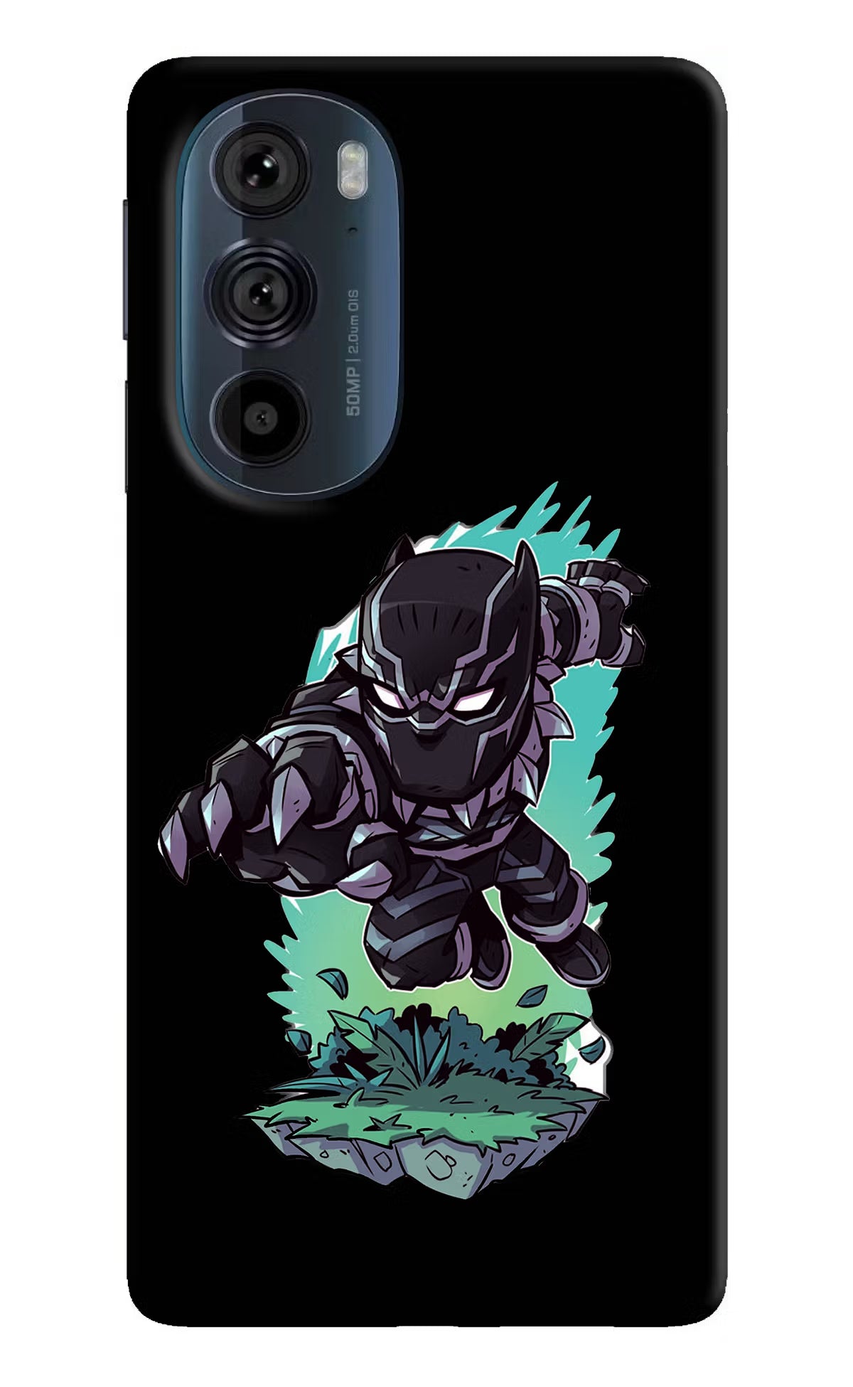 Black Panther Moto Edge 30 Pro Hard Case Back Cover by Casekaro