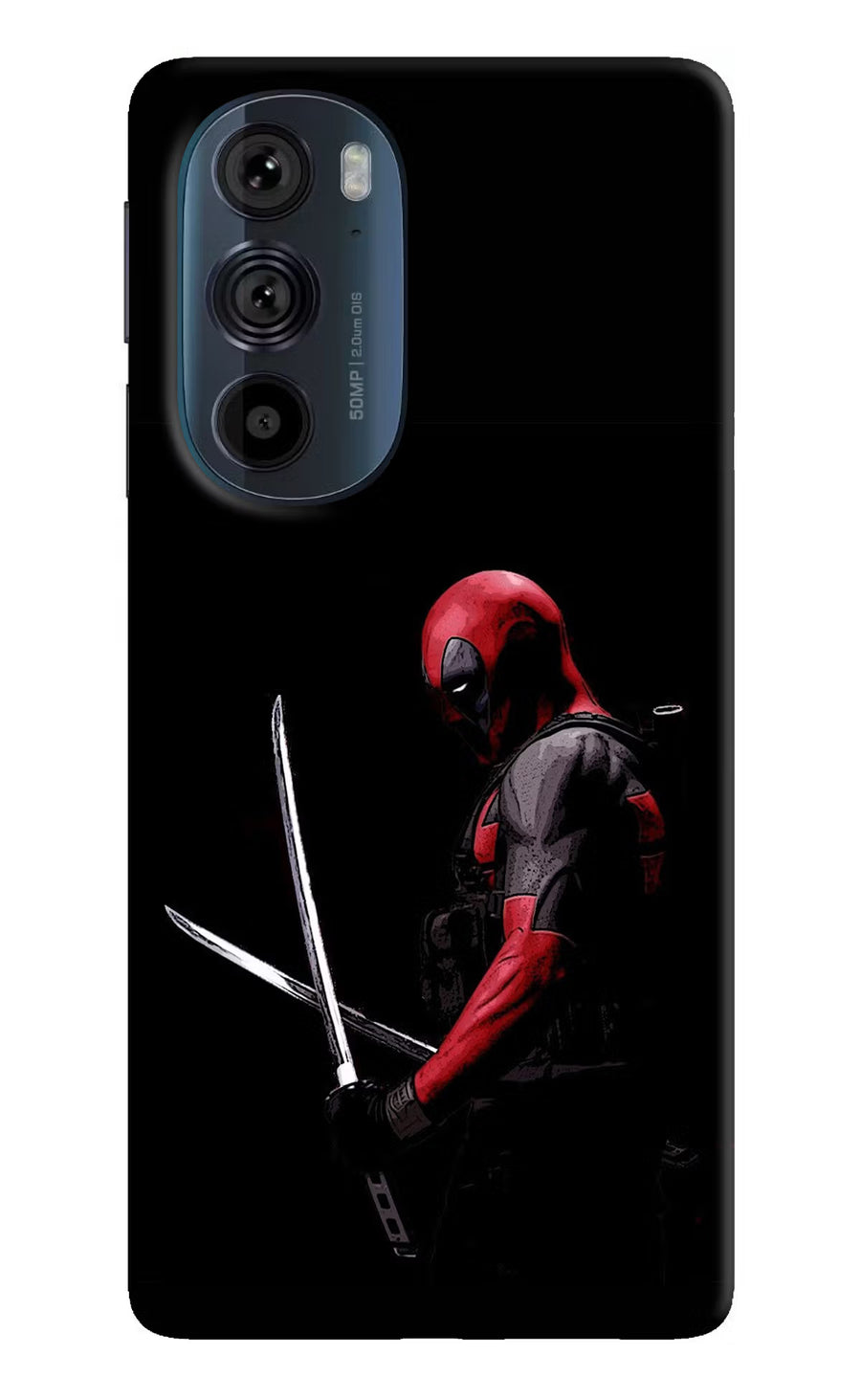 Deadpool Moto Edge 30 Pro Back Cover, Hard case