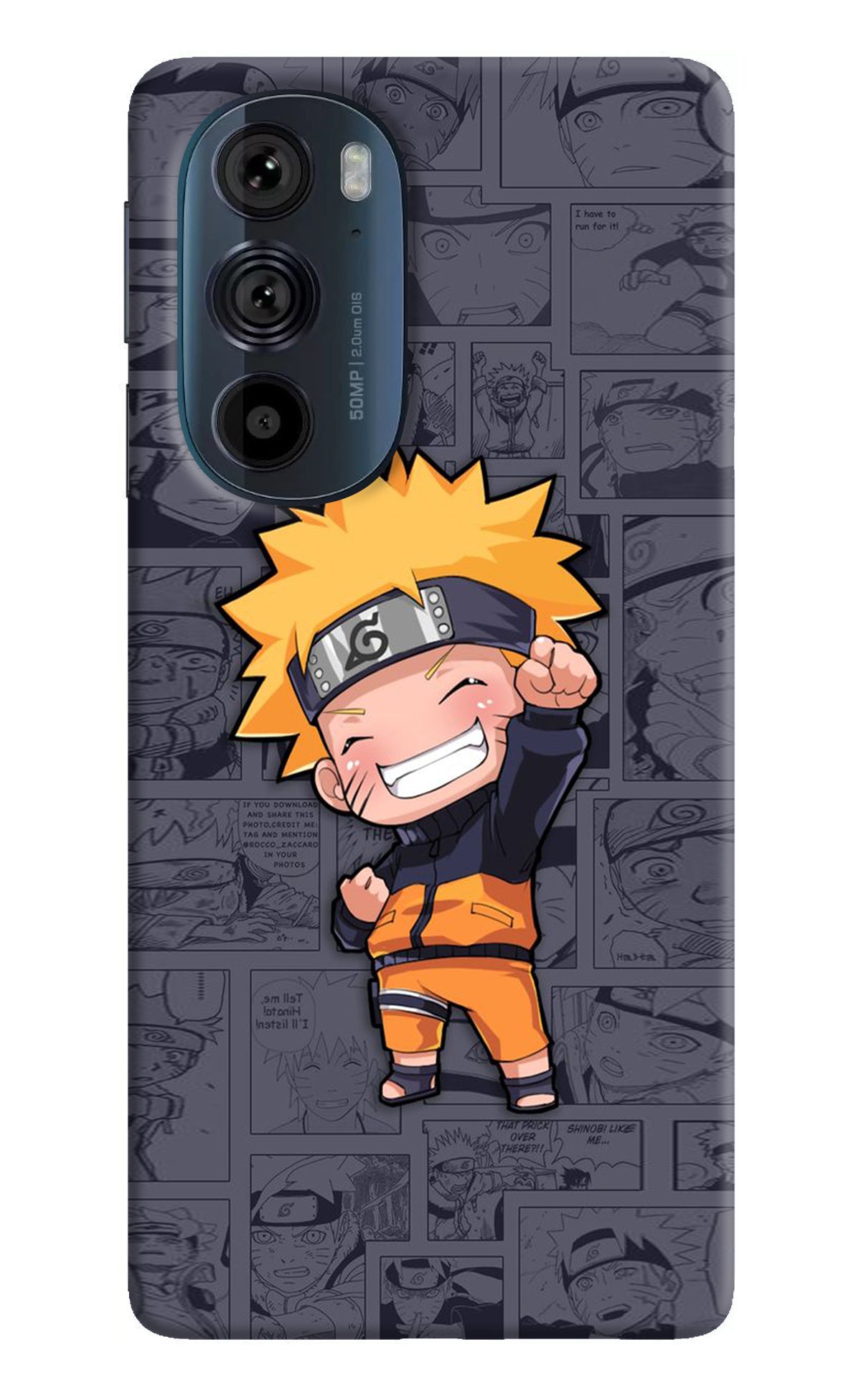 Chota Naruto Moto Edge 30 Pro Back Cover