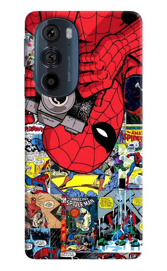 Spider Man Moto Edge 30 Pro Hard Case Back Cover by Casekaro