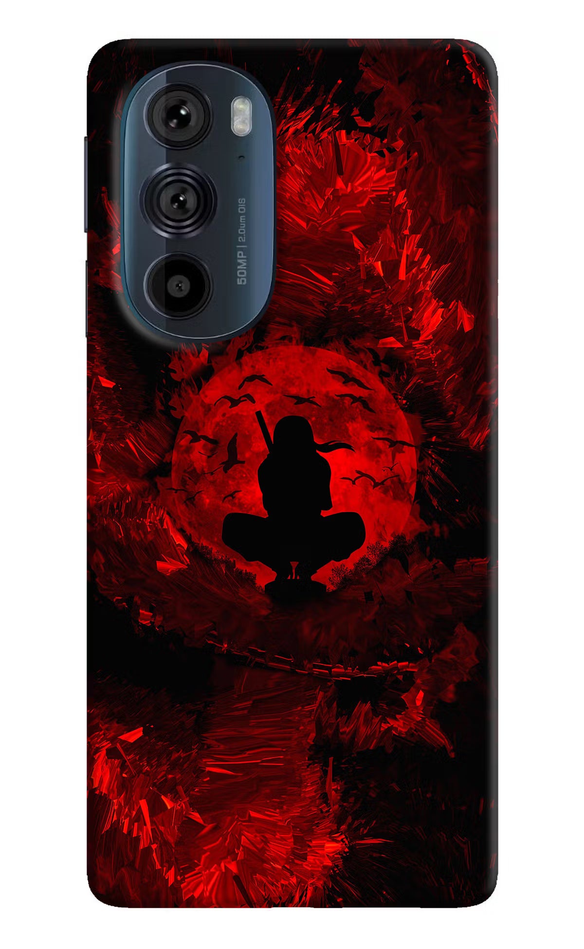 Itachi Uchiha Moto Edge 30 Pro Hard Case Back Cover by Casekaro