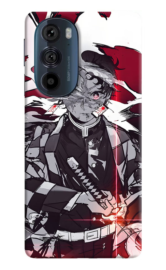Demon Slayer Moto Edge 30 Pro Hard Case Back Cover by Casekaro