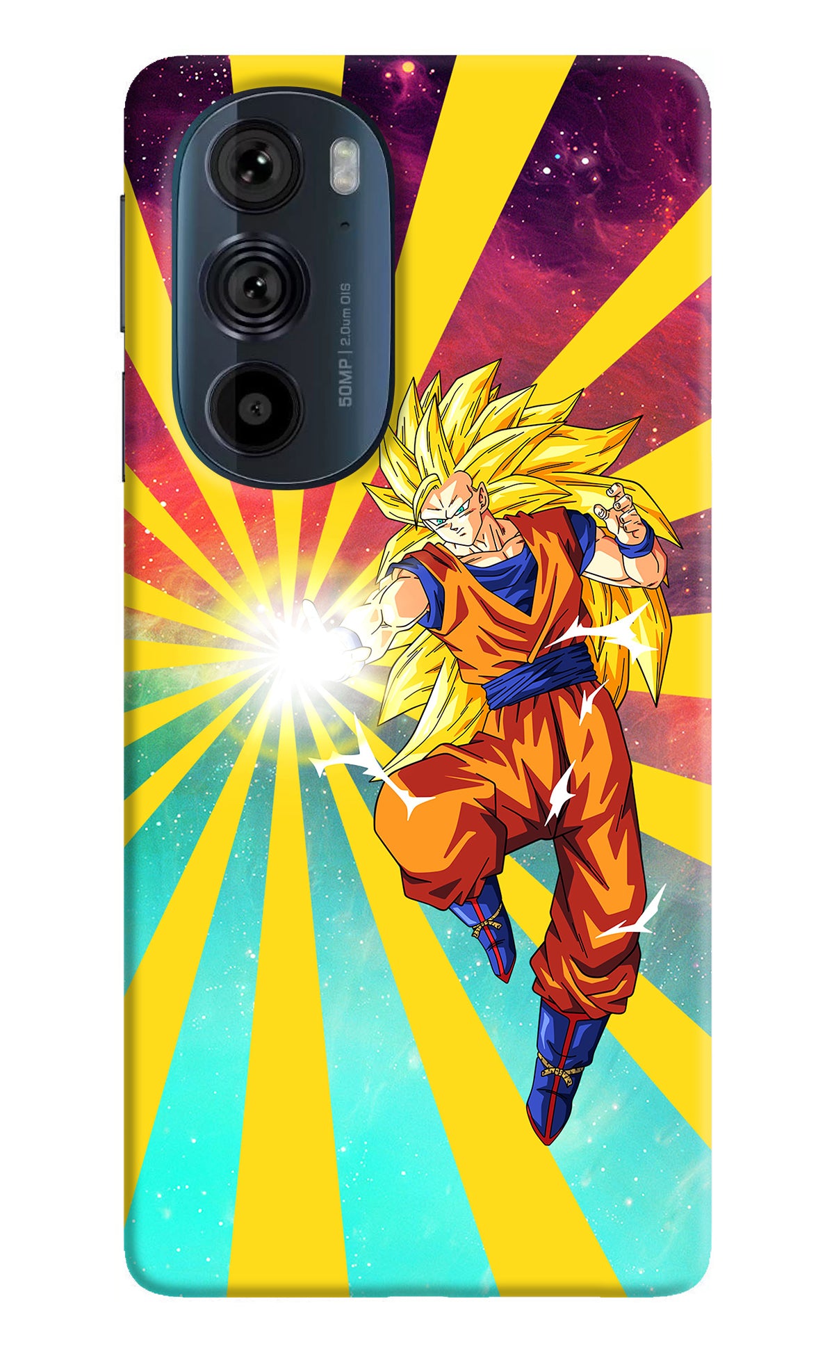 Goku Super Saiyan Moto Edge 30 Pro Back Cover