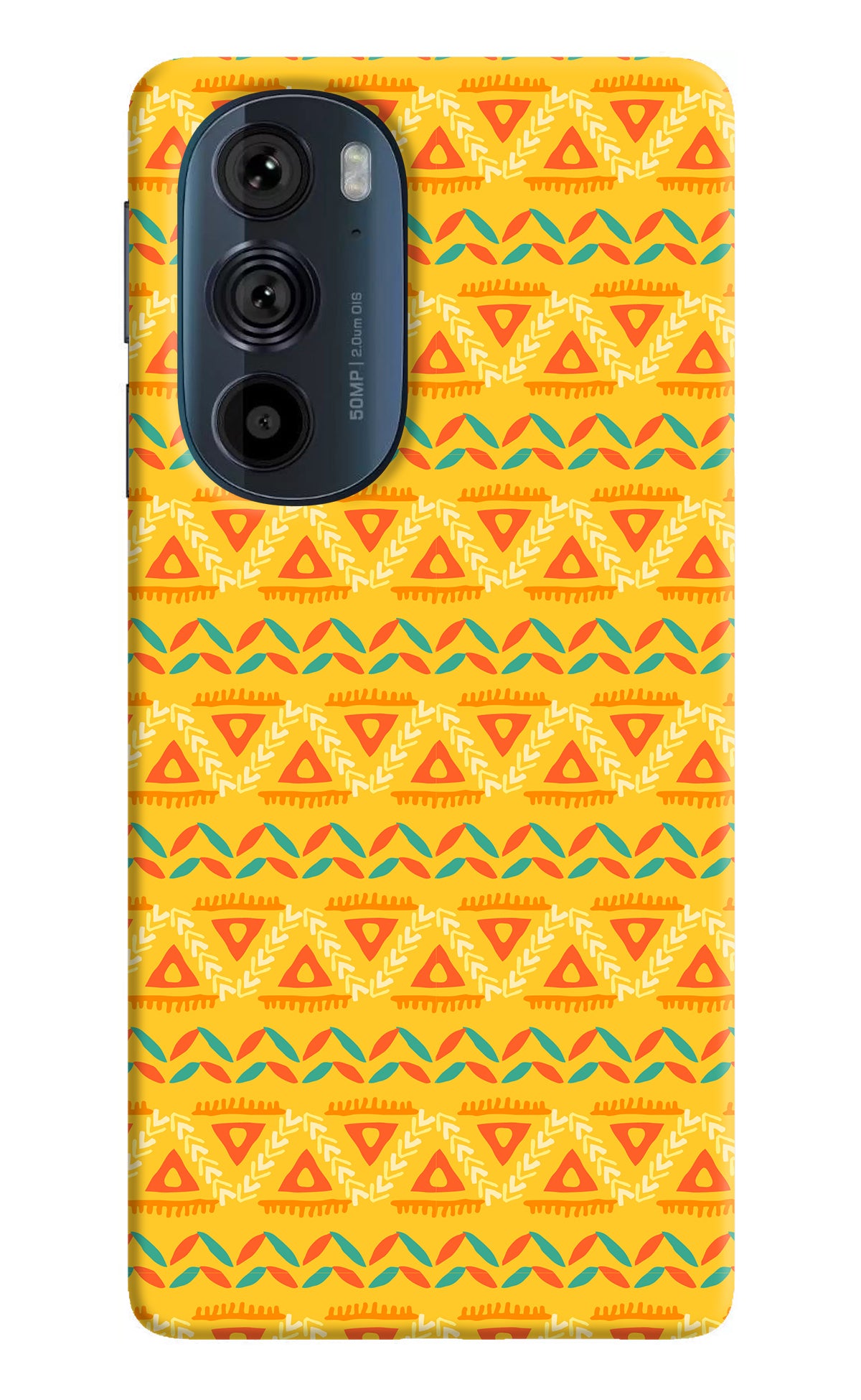 Tribal Pattern Moto Edge 30 Pro Back Cover