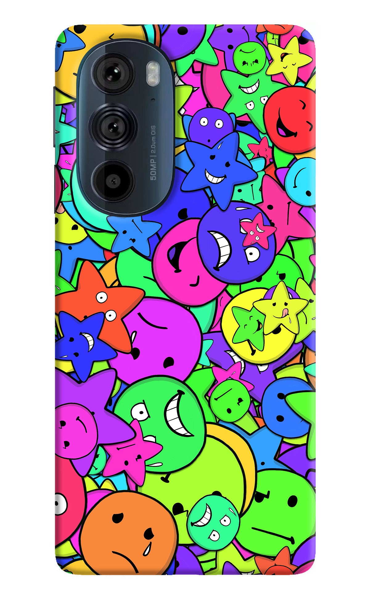 Fun Doodle Moto Edge 30 Pro Back Cover