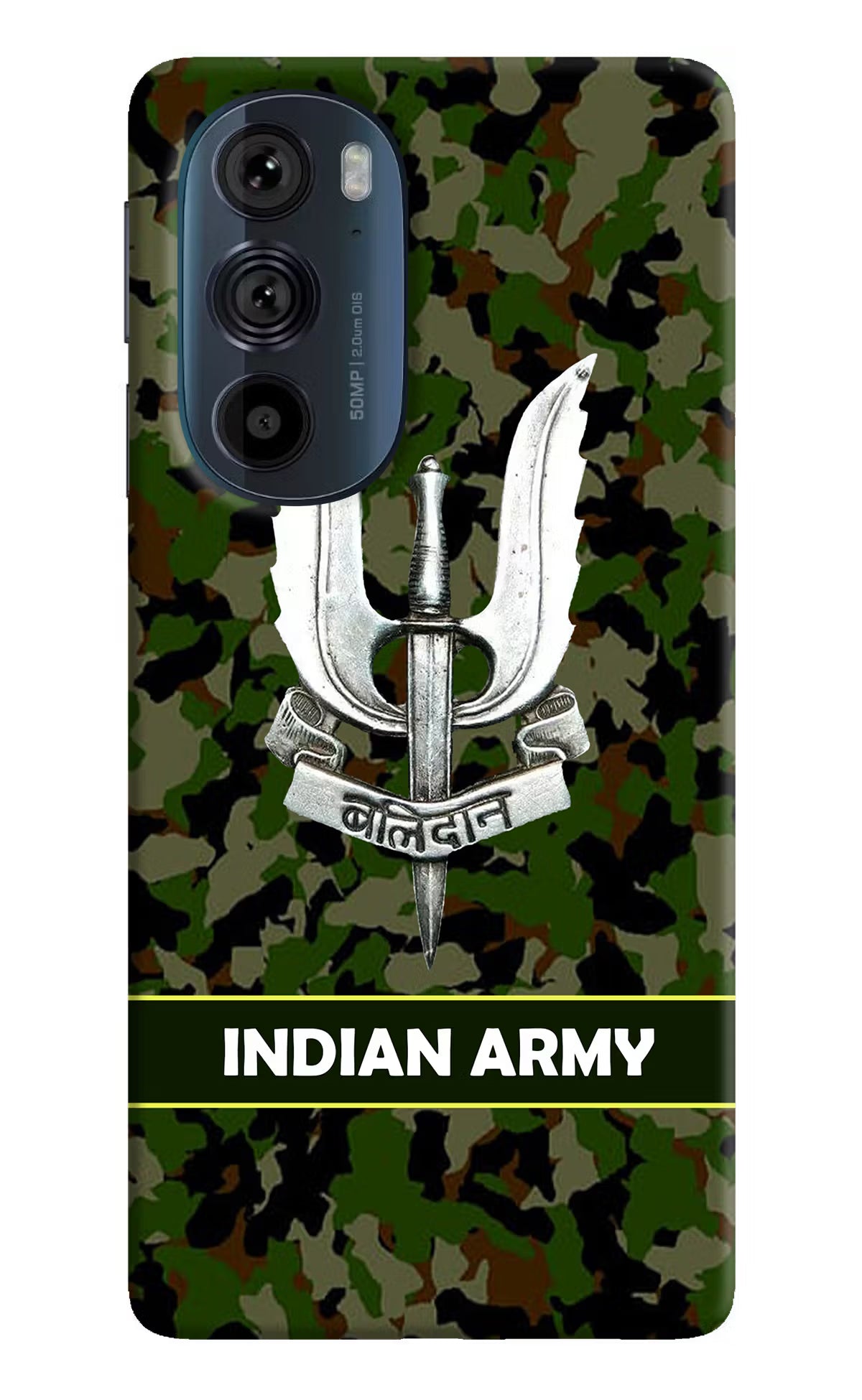 Balidan Indian Logo Moto Edge 30 Pro Hard Case Back Cover by Casekaro
