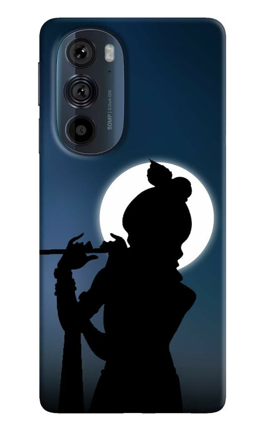 Shri Krishna Silhouette Moto Edge 30 Pro Hard Case Back Cover by Casekaro