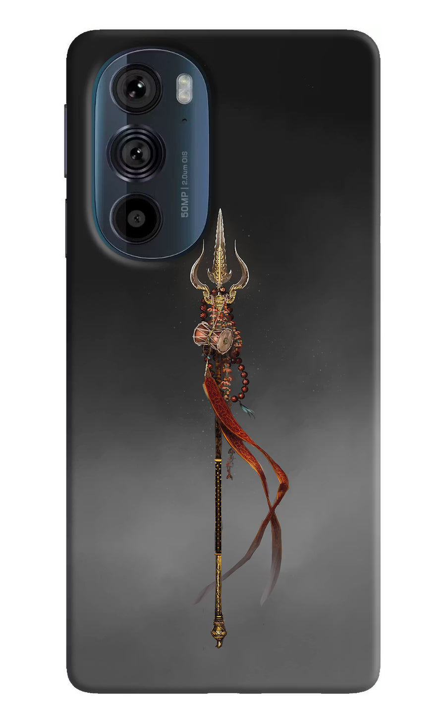 Shiv Trishul Moto Edge 30 Pro Back Cover, Hard case