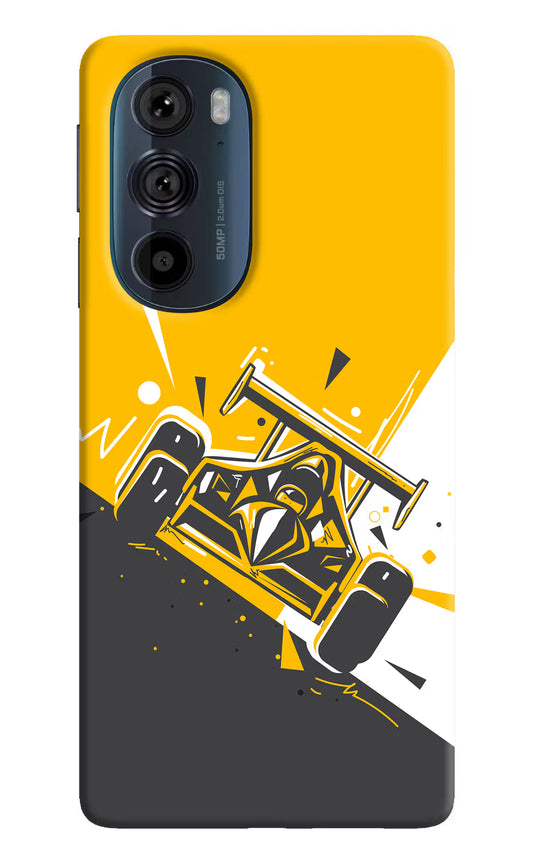 Track King Moto Edge 30 Pro Hard Case Back Cover by Casekaro
