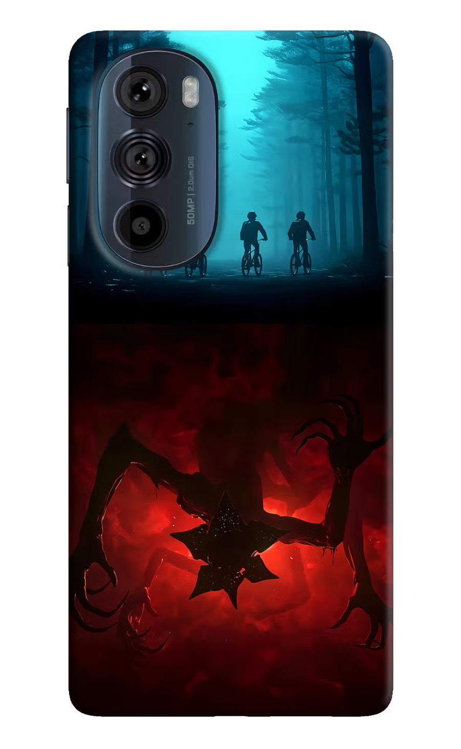 Ordinary Things Downside Up Moto Edge 30 Pro Back Cover, Hard case