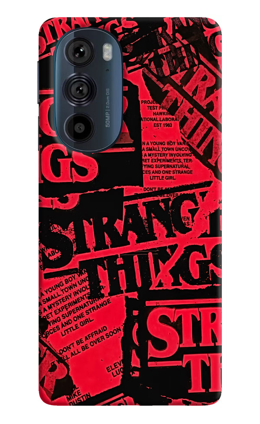 Ordinary Things Moto Edge 30 Pro Back Cover, Hard case