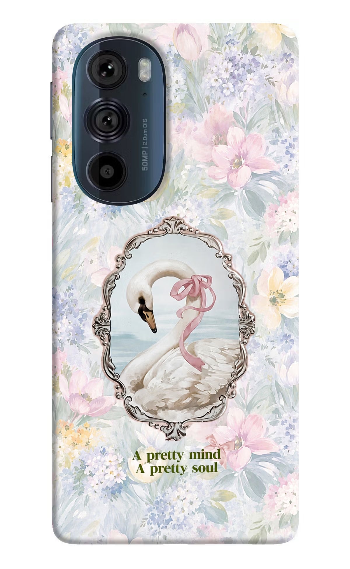 Pretty Mind Pretty Soul Moto Edge 30 Pro Back Cover