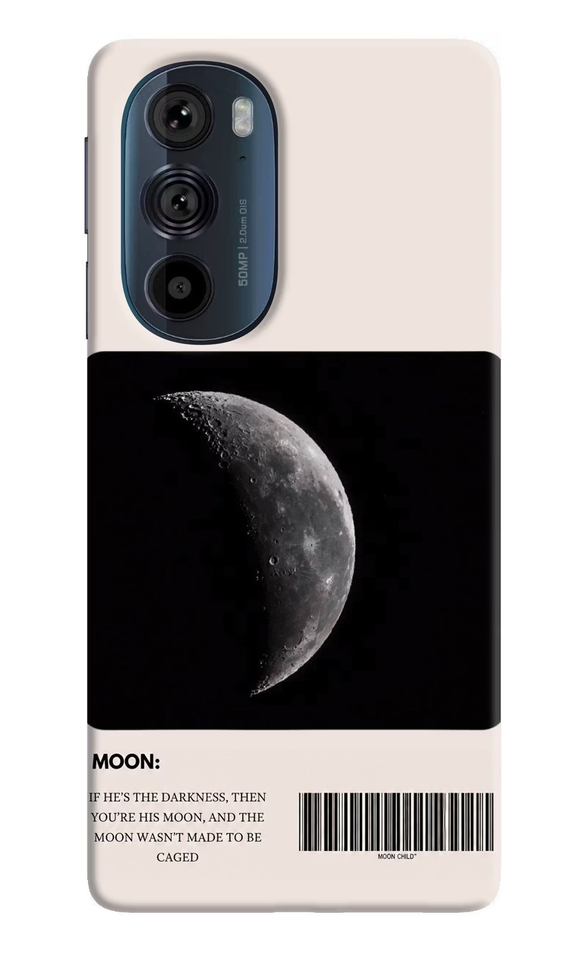 Moon Phase Moto Edge 30 Pro Back Cover