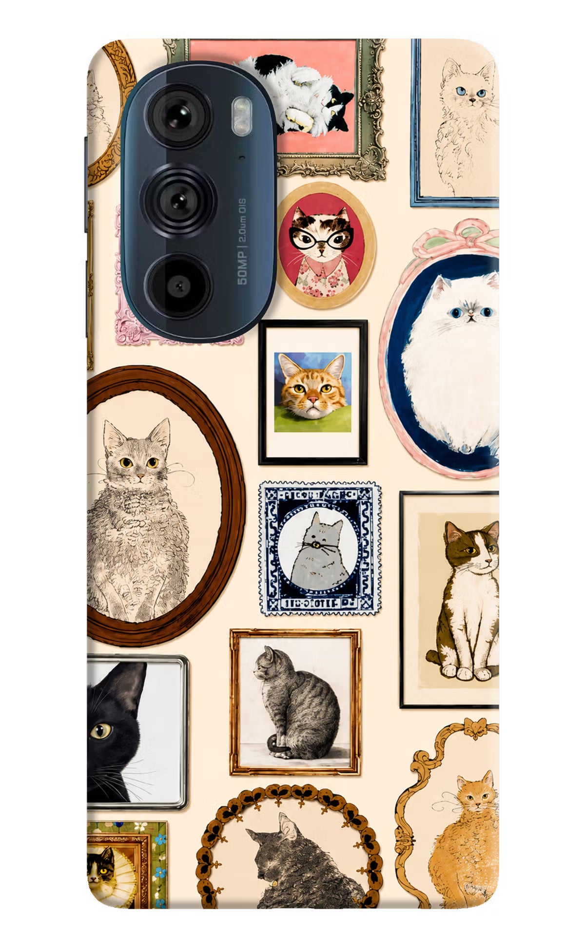 Mirror Cats Moto Edge 30 Pro Back Cover