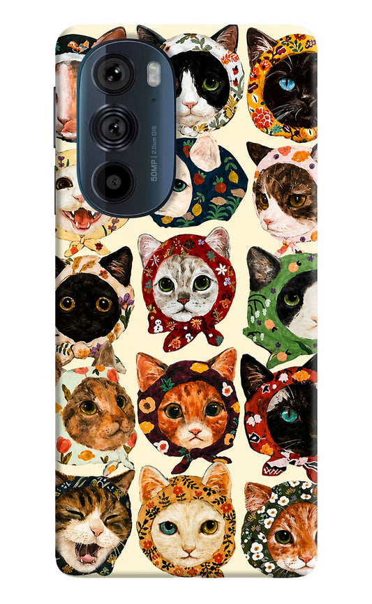 Cool Cat Moto Edge 30 Pro Back Cover