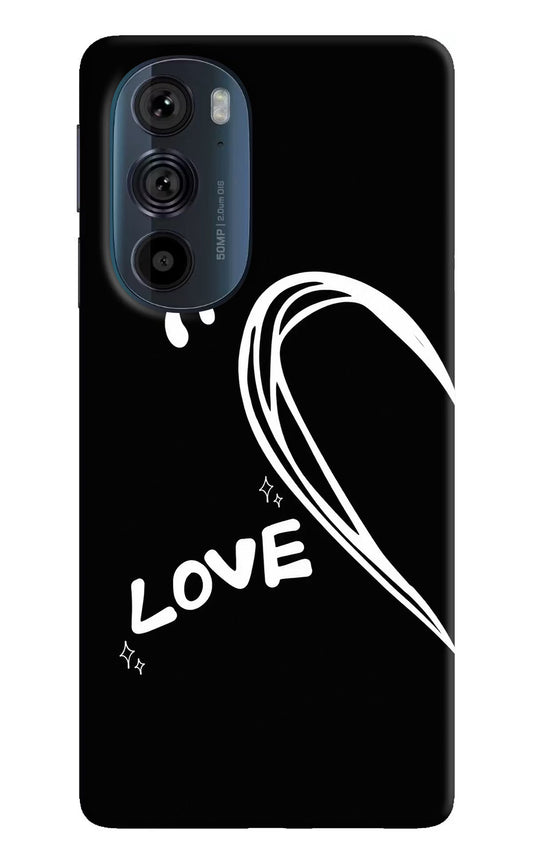 Love Line Moto Edge 30 Pro Hard Case Back Cover by Casekaro