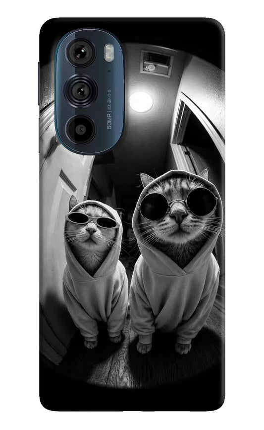 Hood Cats Moto Edge 30 Pro Hard Case Back Cover by Casekaro