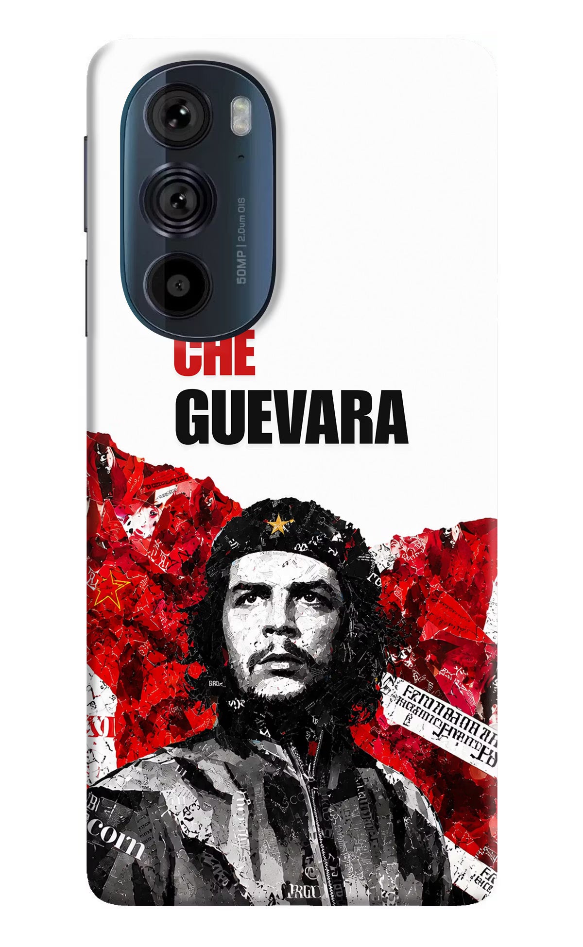 Che Guevara Revolution Moto Edge 30 Pro Back Cover