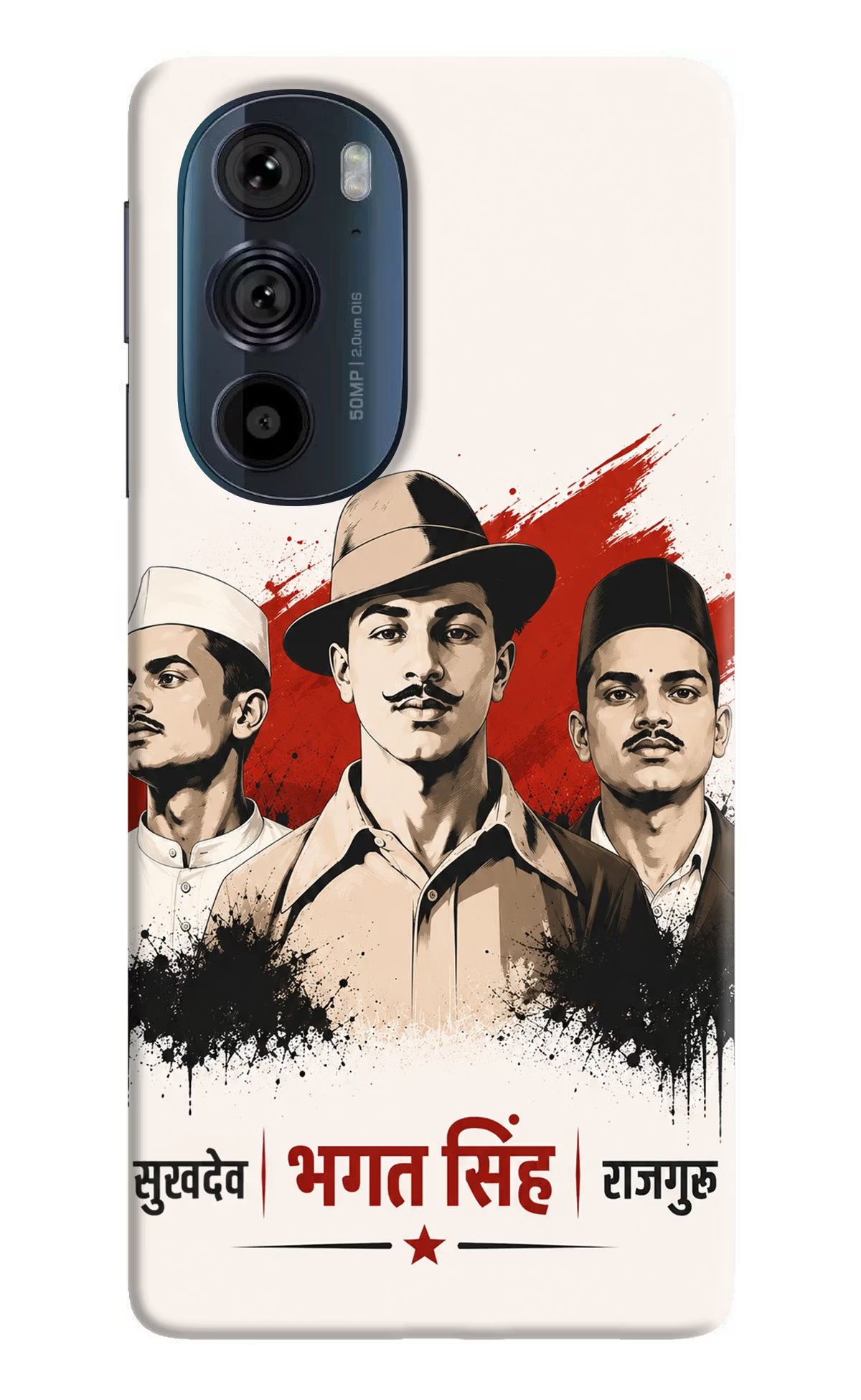 Sardar Patel Iron Will Moto Edge 30 Pro Back Cover