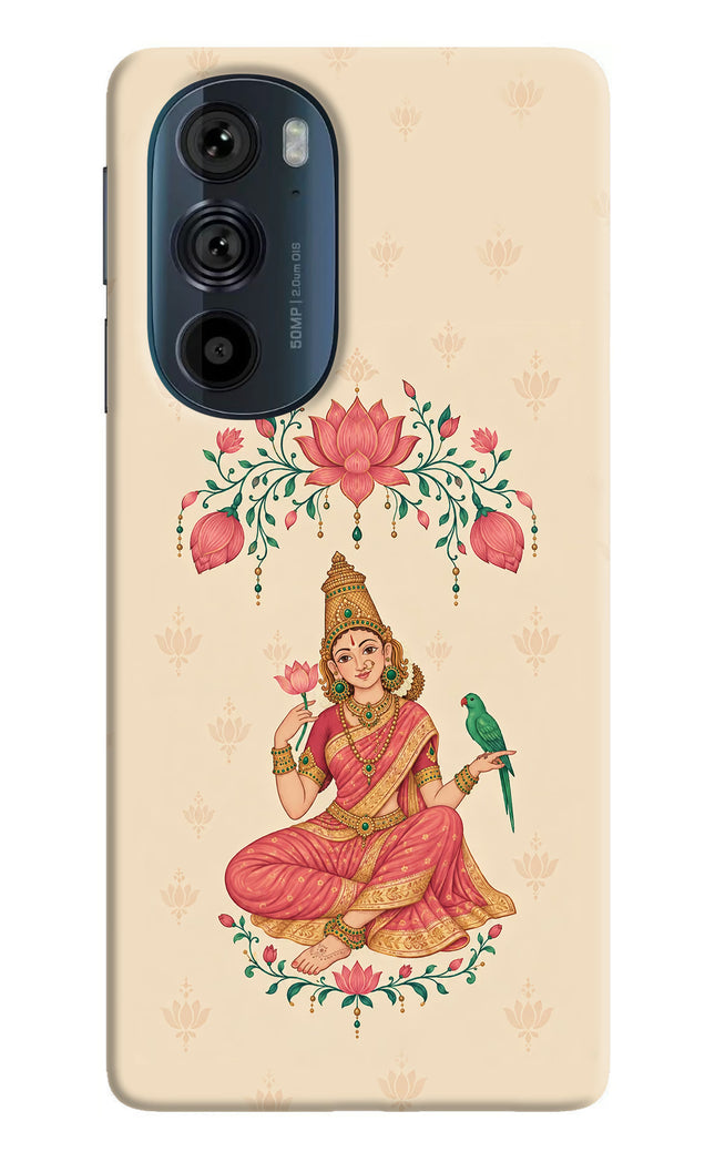 Goddess Lakshmi Moto Edge 30 Pro Back Cover