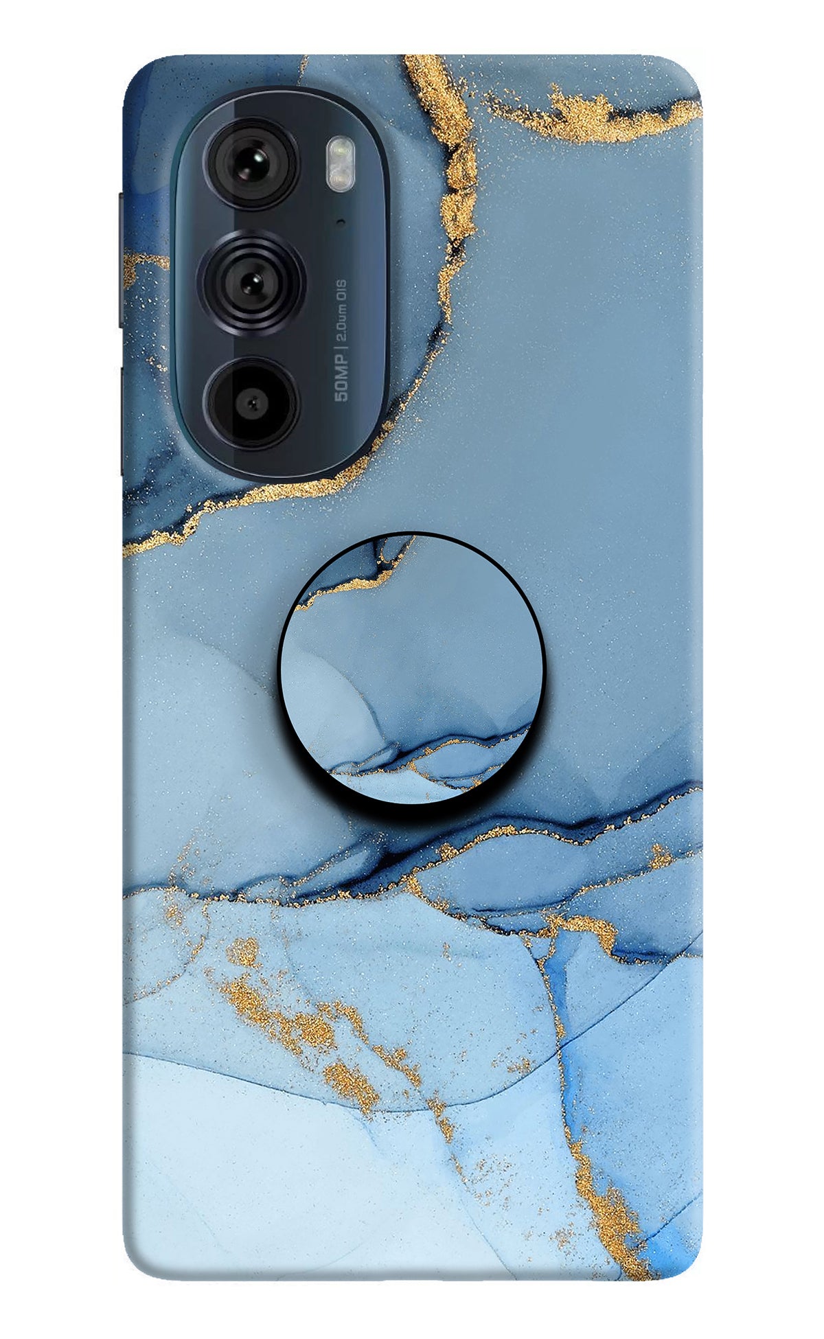 Blue Marble Moto Edge 30 Pro Pop Case