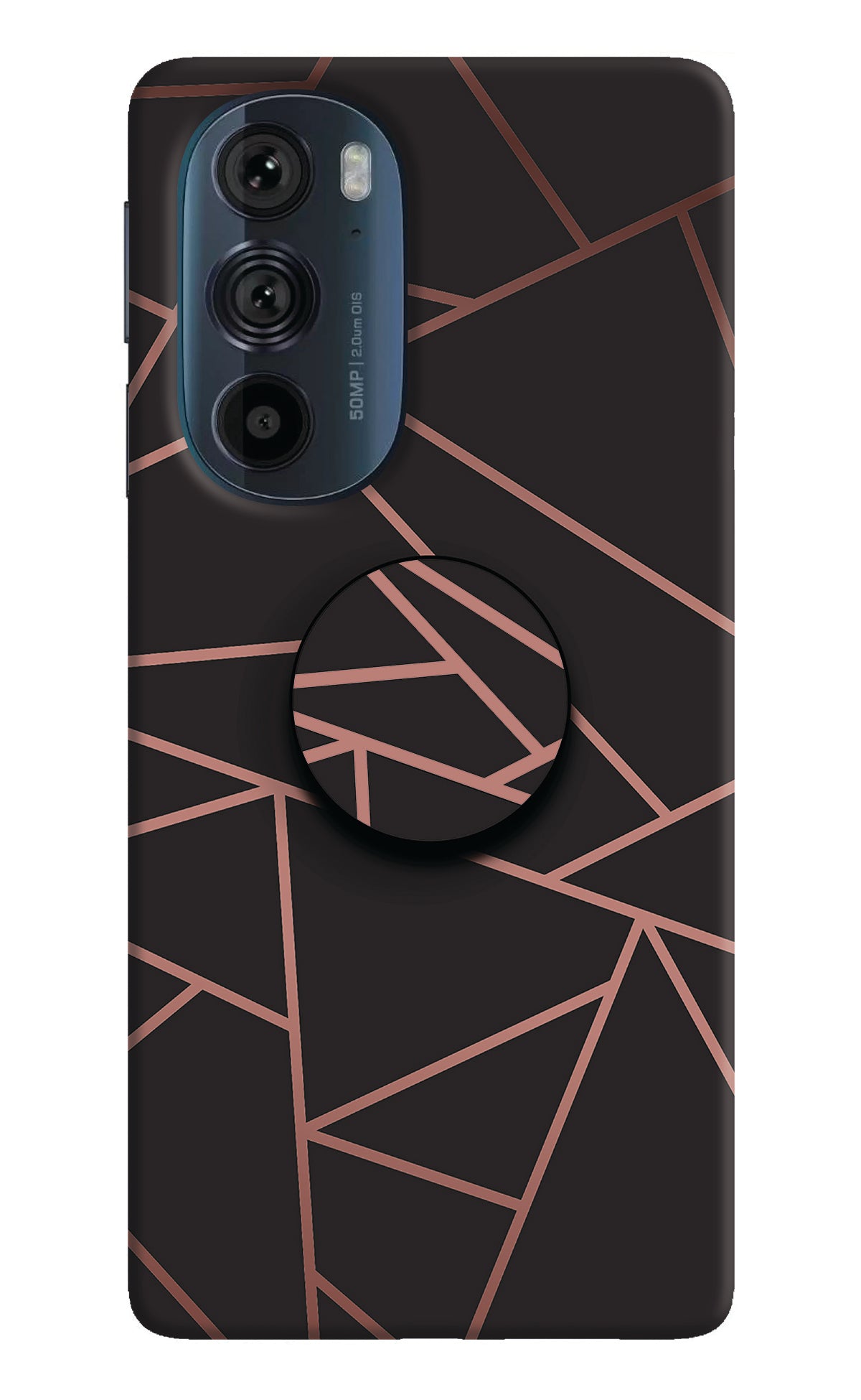 Geometric Pattern Moto Edge 30 Pro Pop Case