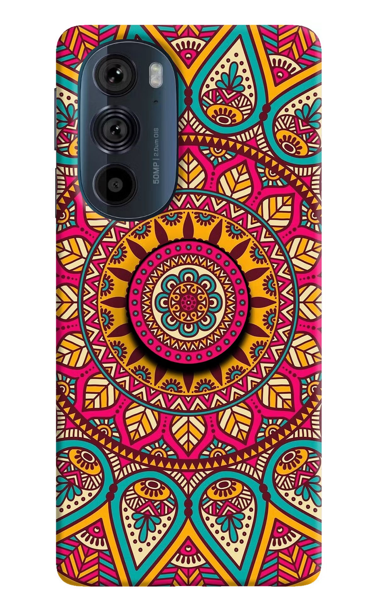 Mandala Moto Edge 30 Pro Pop Case by Casekaro