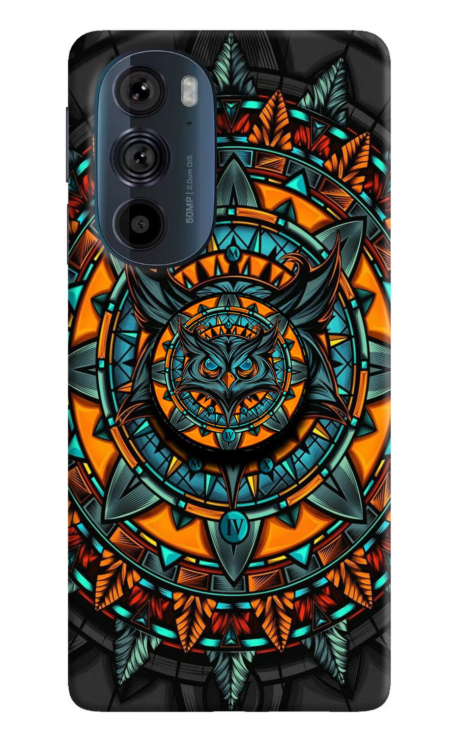 Angry Owl Moto Edge 30 Pro Pop Case, Hard case