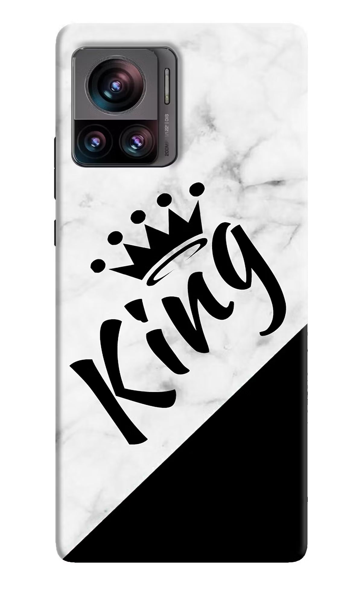 King Moto Edge 30 Ultra Hard Case Back Cover by Casekaro