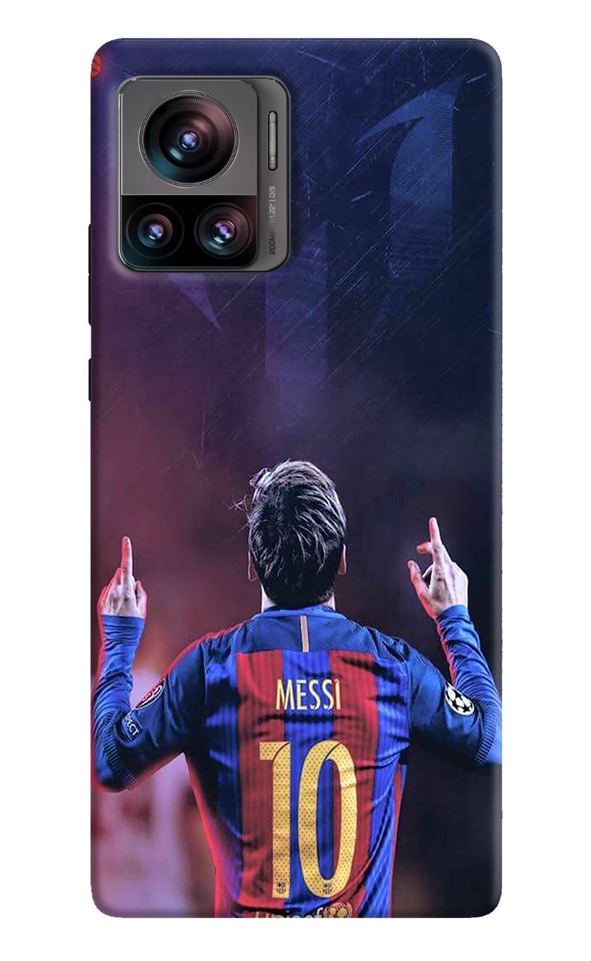 Messi Moto Edge 30 Ultra Back Cover