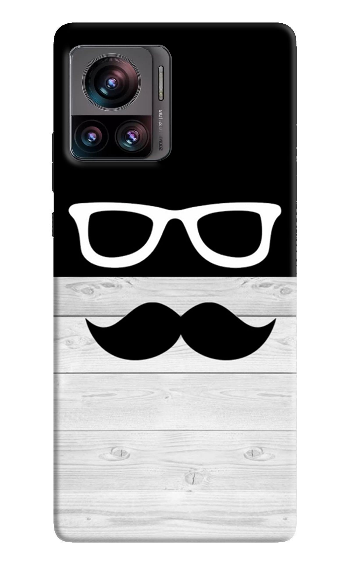 Mustache Moto Edge 30 Ultra Back Cover