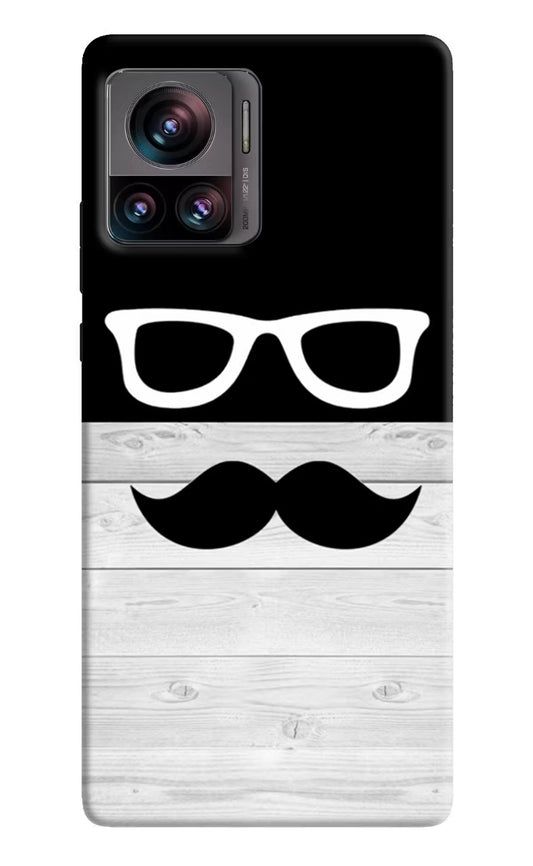 Mustache Moto Edge 30 Ultra Hard Case Back Cover by Casekaro